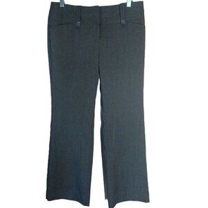 Speak 2 Me Pants Womens Juniors Size 9 Gray Wide Leg Ankle Dress